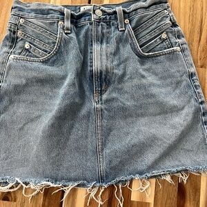 Agolde denim skirt